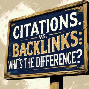 Blog - Citations vs. Backlinks - What's the Difference