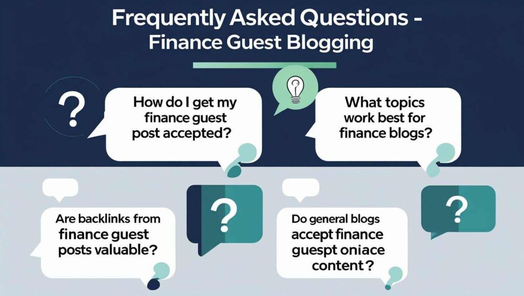 Frequently Asked Questions – Finance Guest Blogging