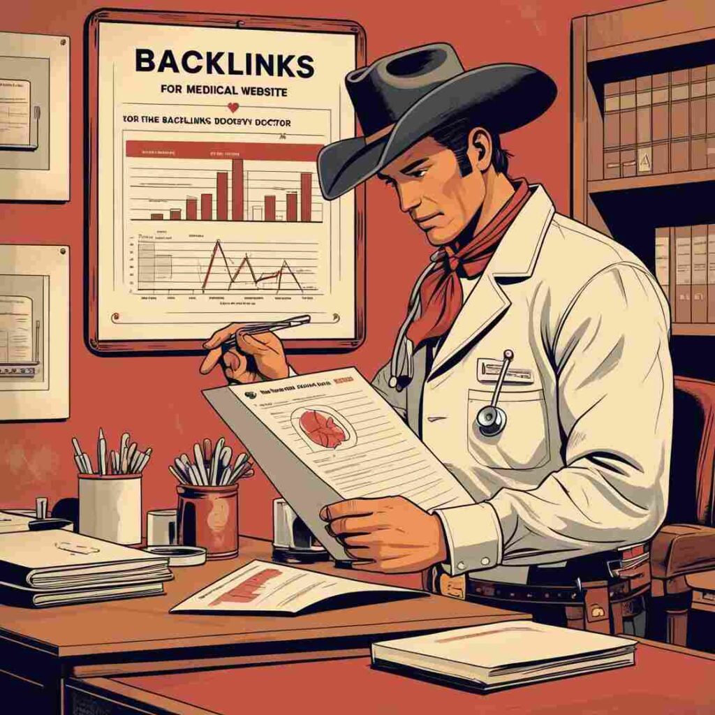 Medical backlinks improving search rankings for doctors and clinics