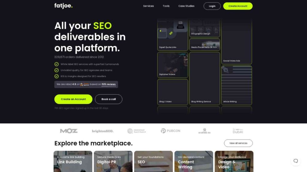 Backlink service company - Fatjoe_com