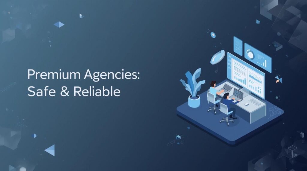 Premium SEO agencies analyzing backlink strategies and placements