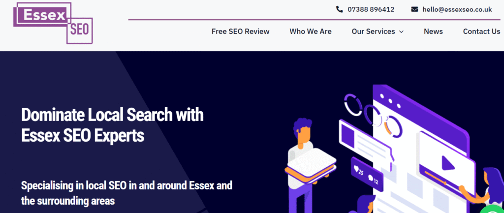 SEO firm in Essex