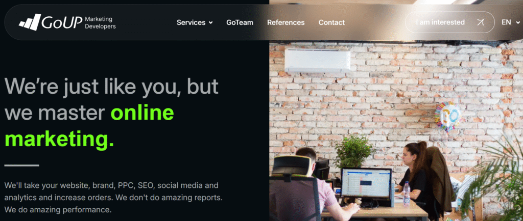 online agency in the uk